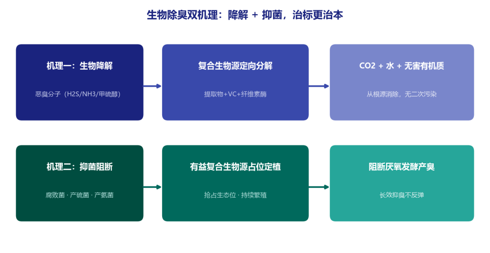 生物除臭剂生产厂家：技术原理、产品线与检测数据全解